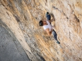 Dani Arnold in der 'Comici' (c) Mammut