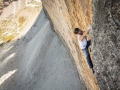 Dani Arnold in der 'Comici' (c) Mammut
