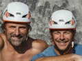 Alexander Huber und Guido Unterwurzacher in 'Koasabluad' (c) Max Berger