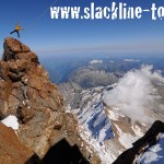 Höchste Highline Europas in über 4500m Höhe