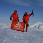 VAUDE Team auf den höchsten Gipfeln der Arktis