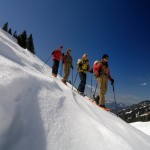 Schneeschuhtour am Hochgrat, Allgäuer Alpen