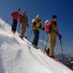 Schneeschuhtour am Hochgrat, Allgäuer Alpen