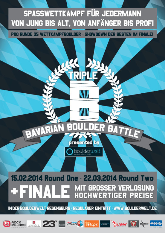 Neue Wettkampfserie in der Boulderwelt Regensburg Neue Wettkampfserie in der Boulderwelt Regensburg
