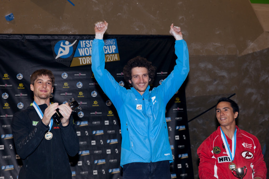 IFSC Boulderweltcup 2014: Jan Hojer holt Platz zwei im vierten Wettkampf