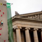 Highspeed-Klettern auf dem Münchner Sportfestival