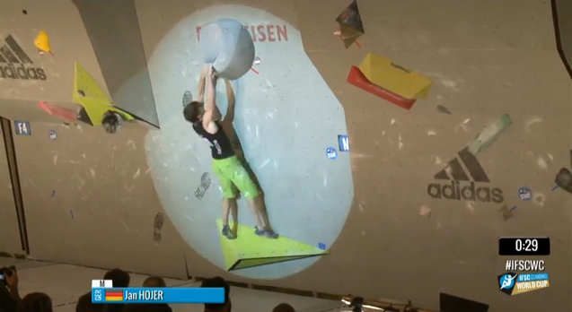 IFSC Climbing World Cup Grindelwald 2014: Jan Hojer grabs his 2nd gold IFSC Climbing World Cup Grindelwald 2014: Jan Hojer grabs his 2nd gold