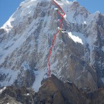 A new Slovenian route on K7 in Himalaya