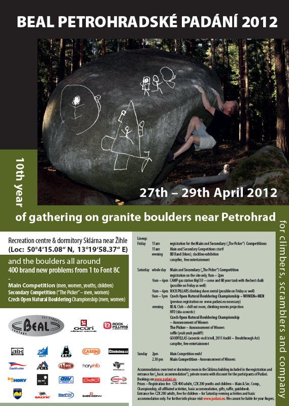 Einladung zur Beal Petrohradské Padání 2012 Einladung zur Beal Petrohradské Padání 2012