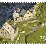 Große Ehre: Briefmarke der Pfälzer Hütte
