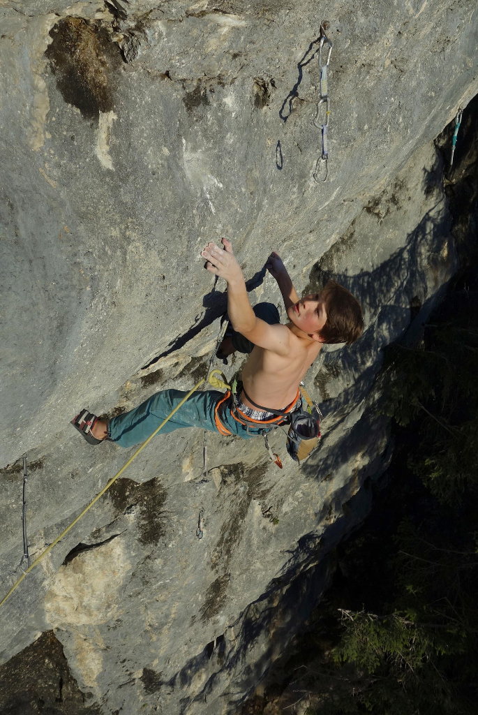 „Happy Bizeps to you“ (8b+) für Philipp Gaßner "Happy Bizeps to you" (8b+) für Philipp Gaßner