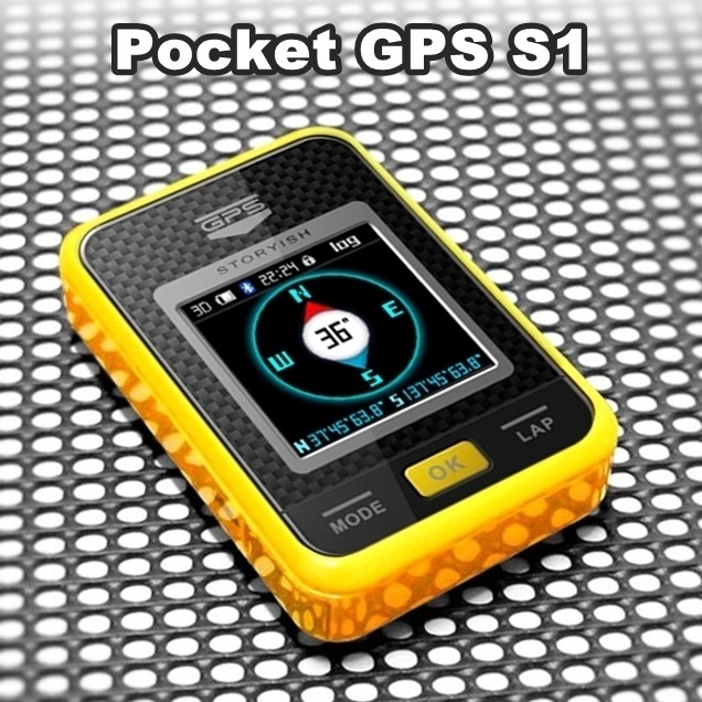 Smart portable Pocket GPS S1 from Korea