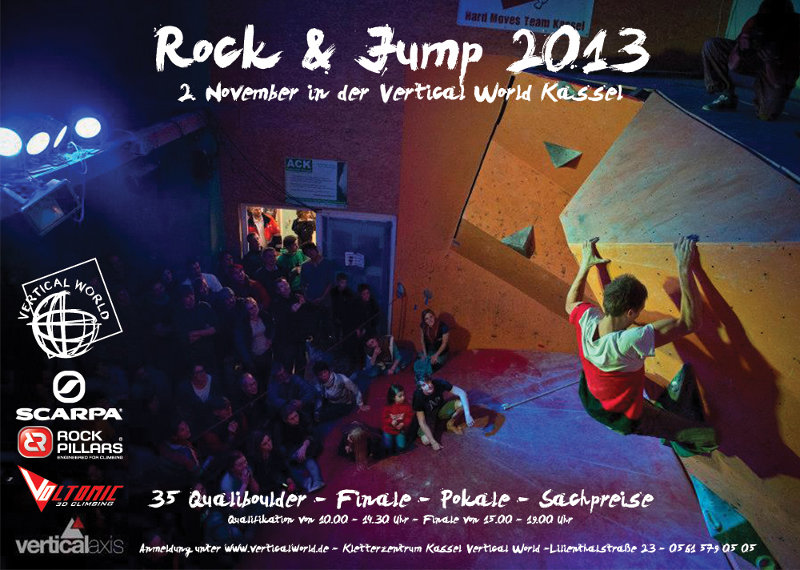 14. Bouldermeisterschaft ROCK&JUMP in Kassel 14. Bouldermeisterschaft ROCK&JUMP in Kassel