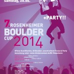 7. Rosenheimer Bouldercup 2014 in der Boulderhalle Rosenheim