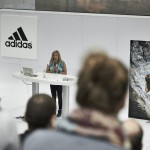 Sasha DiGiulian besucht das adidas Headquarter in Herzogenaurach