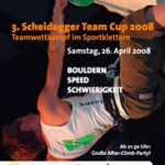 3. Scheidegger Team Cup im Sportklettern