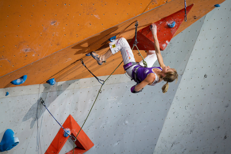 Angela Eiter mit viertem Weltmeistertitel endgültig im Kletterolymp