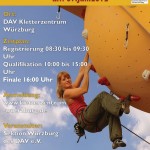 1. Offene Würzburger Stadtmeisterschaft im Sportklettern