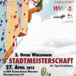 2. Offene Würzburger Stadtmeisterschaft im Sportklettern