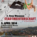 3. Offene Würzburger Stadtmeisterschaft im DAV Kletterzentrum Würzburg