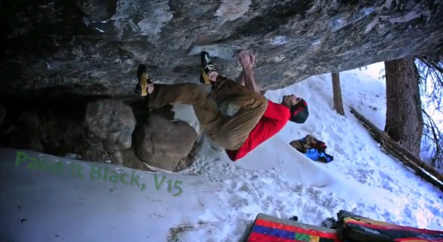 [VIDEO] Daniel Woods bouldert in Colorado bis V15