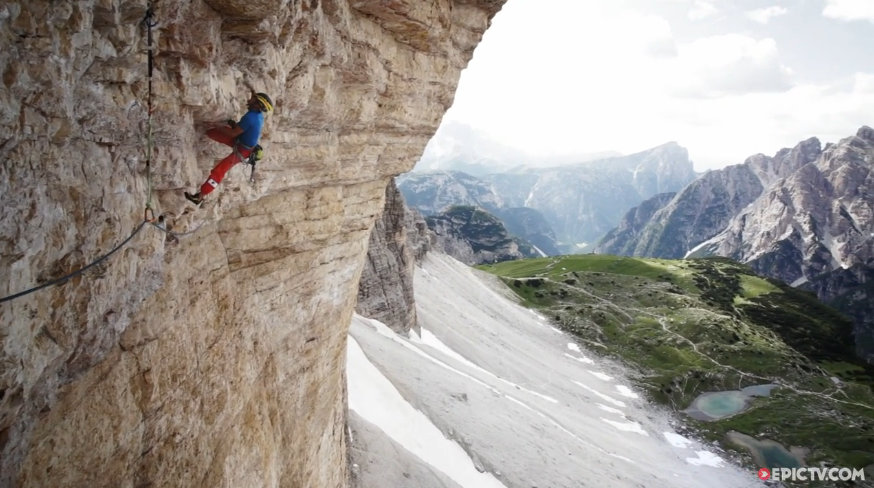 Edu Marin partners up with his 62 year-old father for 8c Big Wall (c) EpicTV