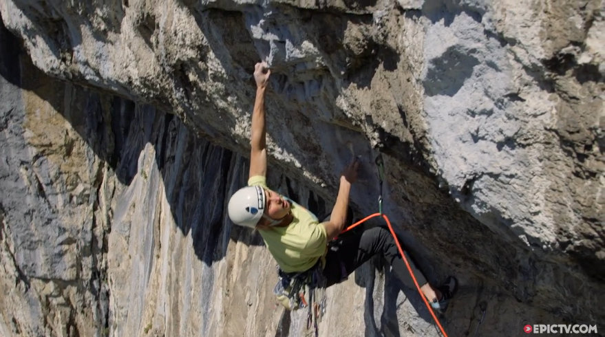 Alex Megos Sends A Wild 8c Dyno Pitch (Epic Climber, Ep. 2) (c) EpicTV