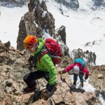 VAUDE Klettersteig Camp vom 2.-5. Juli 2015 in Ramsau am Dachstein (c) VAUDE / A. Buisse