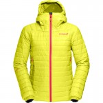Norrona falketind Primaloft 100 Hood Jacket W Sulphurspring (c) Norrona