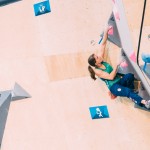 Anna Stöhr beim Boulderweltcup 2015 in Toronto, Kanada (c) Elias Holzknecht