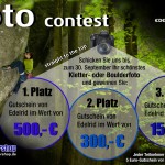 FOTOCONTEST "Straight to the top": Gewinnt Preise im Wert von 950 EUR (c) Dein-Klettershop.de