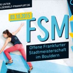 3. Offene Frankfurter Stadtmeisterschaft im Bouldern am 03.10.2015 in der Boulderwelt Frankfurt