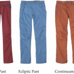 Avril Pant, Ecliptic Pant, Continuum Pant (c) prAna