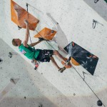 Jakob Schubert beim Kletterweltcup 2015 in Wujiang (c) ÖWK/Heiko Wilhelm