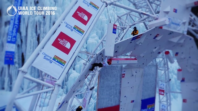 UIAA 2016 Ice Climbing World Cup Promotion (c) UIAA - Climbing & Mountaineering