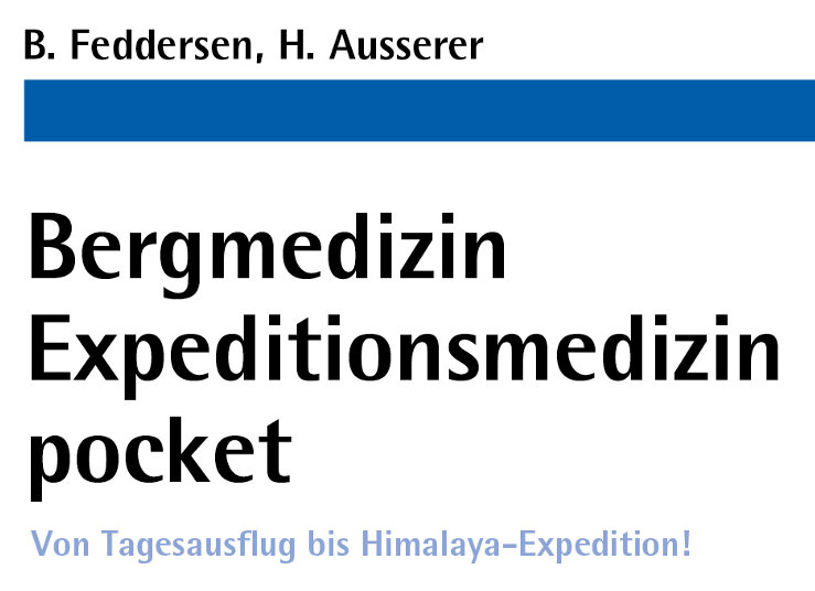 Bergmedizin Expeditionsmedizin pocket (c) Börm Bruckmeier Verlag