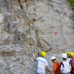 CLIMBHOW 2016: Zum Schnupperklettern in die Ehnbachklamm (c) CLIMBHOW