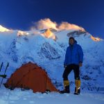 Jost Kobusch als jüngster Deutscher auf dem Gipfel der Annapurna (c) Archiv Kobusch