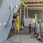 Highjump-Contest auf der OutDoor-Messe 2016 in Friedrichshafen (c) Martin Schepers