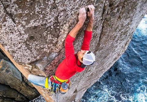 Sonnie Trotter's First Free Ascent of Ewbank Route on Tasmania's Totem Pole (c) Five Ten