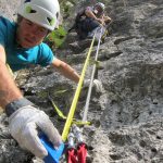 Alpinpolizei und Experten bei der Erhebung der Fakten nach einem tödlichen Klettersteigunfall (c) Alpenverein/Michael Larcher