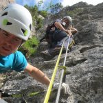 Alpinpolizei und Experten bei der Erhebung der Fakten nach einem tödlichen Klettersteigunfall (c) Alpenverein/Michael Larcher