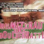 3 mit Kraut: DAS Boulderbattle rund um’s Frankenjura (c) Rockstore24
