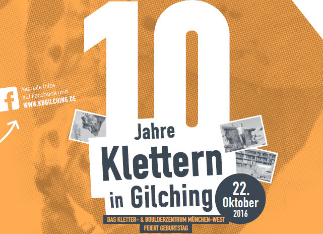 10 Jahre DAV Kletter- und Boulderzentrum München-West 10 Jahre DAV Kletter- und Boulderzentrum München-West