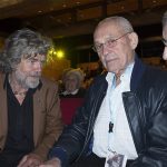 Reinhold Messner, Oswald Oelz und Gert Judmaier beim IMS 2016 (c) Gehard Heidorn