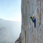 Adam Ondra in der ‚Dawn Wall‘ (Push #1) (c) Pavel Blazek