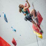 Hannah Schubert den Jugend- und Juniorenweltmeisterschaften im Sportklettern 2016 in Guangzhou (CHN
