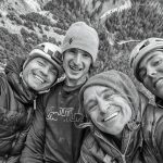 Pavel Blazek, Adam Ondra, Heinz Zak und Christian (c) Heinz Zak