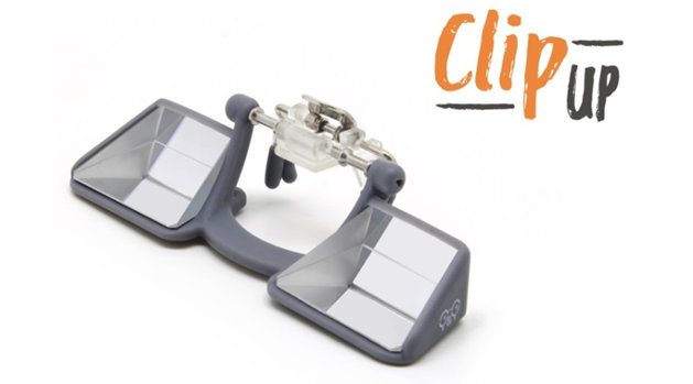 Die Sicherungsbrille Clip Up von Y&Y Vertical für Brillenträger Die Sicherungsbrille Clip Up von Y&Y Vertical für Brillenträger (c) Y&Y Vertical