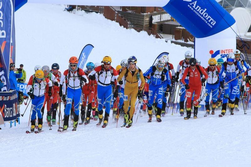 Hochkonzentriert - Toni Palzer beim Start des Individuals in Andorra. (c) DAV/Seebacher